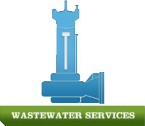 Wastewater Services in green back ground